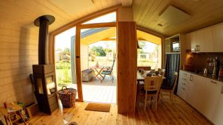 408-Kleinis Tiny House mit Kamin bis 4 Pers - Bleckede - 0