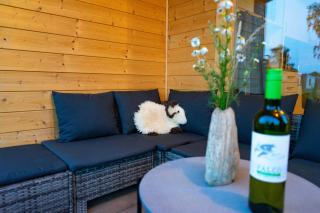 408 Kleinis Tiny House mit Kamin bis 4 Pers - 6