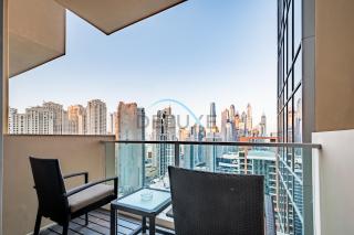 Chic Studio in The Address Residence Dubai Marina by Deluxe Holiday Homes - Dubaï - 6