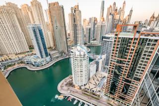 Chic Studio in The Address Residence Dubai Marina by Deluxe Holiday Homes - Dubaï - 5