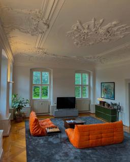 Luxuriöse Design Wohnung im Barockschloss 110 m2 - Zeitlofs - 7