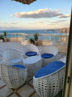 Villas with direct sea views and apartments with partial sea views in Miami, Alexandria, Al Safwa Tower, - 5