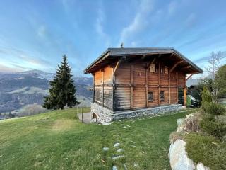 Chalet de caractère pour 12 pers, 165m², 5 chambres, cheminée, hammam, babyfoot, proche des Saisies. - FR-1-733-76 - Crest-Voland - 0