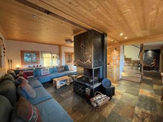 Chalet de caractère pour 12 pers, 165m², 5 chambres, cheminée, hammam, babyfoot, proche des Saisies. - FR-1-733-76 - Crest-Voland - 9