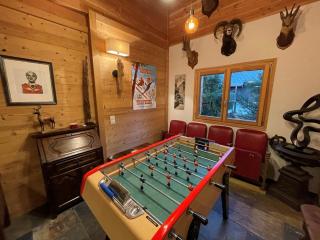 Chalet de caractère pour 12 pers, 165m², 5 chambres, cheminée, hammam, babyfoot, proche des Saisies. - FR-1-733-76 - Crest-Voland - 5