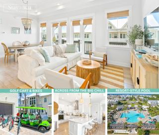 Watersound Escape by Stay on 30a- Pool, Bikes, Golf Cart - Inlet Beach - 0
