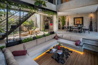 Artistic 4BD Villa with Private Pool & Jungle Vibes - Seminyak - 5