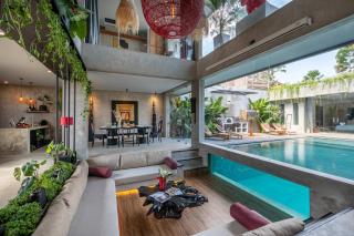 Artistic 4BD Villa with Private Pool & Jungle Vibes - Seminyak - 6