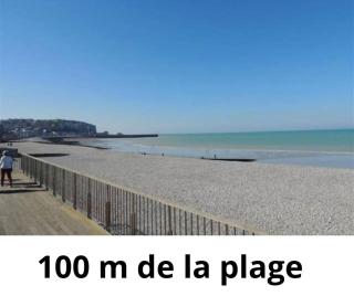 Appartement La Vue Mers avec vue panoramique et balcon, 100 m plage, vélos fournis LOCATION CAPRICIOSA, petit dejeuner en option - Mers-les-Bains - 7