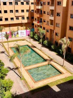 New Apartment in Guéliz, Pool, Balcony & Parking - 6