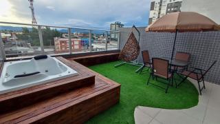 Apartamento Sofisticado Ed Del Paine terraço com hidro - Capão da Canoa - 0