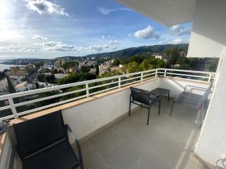 Estudio con terraza y vistas al mar 500 metros de Cala Mayor Playa - 1