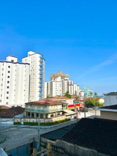 Apto em Praia Grande - Ocian, 100m da praia, garagem e Wi-Fi - Praia Grande - 1