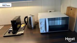 H3 with 3,5 rooms, 2 BR, livingroom and big kitchen, modern and central - 5