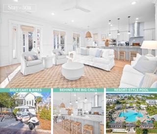 Nomad Beach House by Stay on 30A- Pool, Bikes, Golf Cart - Inlet Beach - 0
