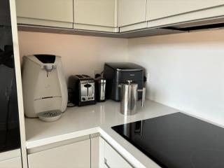 Riverside Apartment opposite Kew Gardens - Large terrace with a partial Thames view and a fireplace - 7