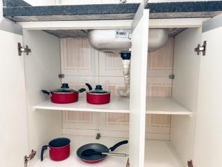 Apto com Ar, Smart TV e Wi-Fi - 5 min da Praia - 8