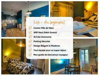 Le Dormeur du Val - Centre l Wifi l Parking - Dijon - 9