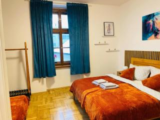 Stylový apartmán u Velkého náměstí 2, Wi-Fi, Netflix, vana - Hradec Králové - 1