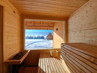 Osada Orlica klimatyczne domki z widokiem na góry i termalnym SPA sauna jacuzzi 4 km od Zieleniec Ski Arena - Lasowka - 0