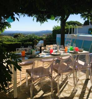 Villa Cosy pour 6 personnes avec piscine privée et vue panoramique sur les îles et les collines à La Londe les Maures - La Londe-les-Maures - 5