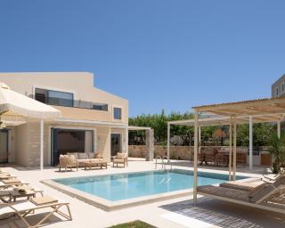 Pelagia's Loft Villas Haroupi & Rodi with Private Heated Pools, 5 min Walking Distance to the Beach - 7