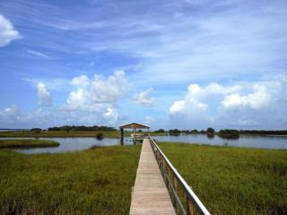 Hill top house with amazing views and bay side dock with fishing deck - Cedar Key - 0