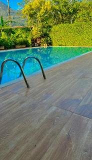 Casa estilo Grécia - Piscina exuberante, Ar cond - Caraguatatuba - 0