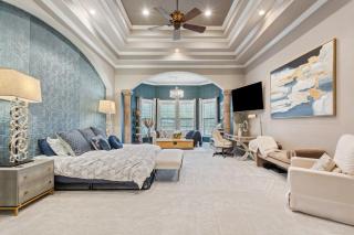 Noble Prairie Lux Estate Pool Spa Garden Venue Fireplace Themed Rooms - - 6