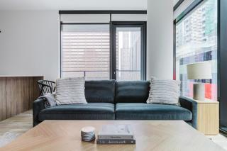 Blueground River North balcony pool nr Pier CHI-1146 - 9