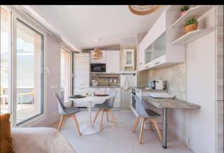 2P - terrasse - parking - plage - Menton - 4