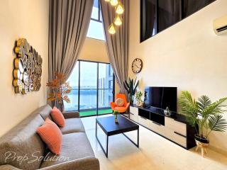 Loft Suite Seaview 2BR JB CIQ 7Pax - Johor Bahru - 3