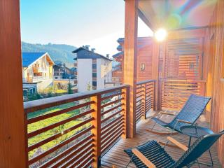 Les Gets: Apt 4-6pers, centre, proche pistes, terrasse, wifi, parking - FR-1-623-317 - Les Gets - 1