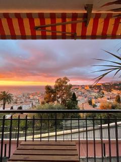 2 pièces, vue mer panoramique - Menton - 9