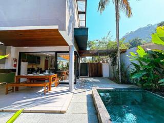 Casa Rubi C/ jacuzzi E Quiosque privativo na praia - São Sebastião - 0