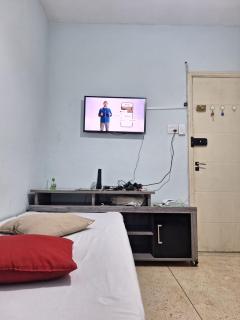 kitnet pé na areia, em frente a praia. - Praia Grande - 8