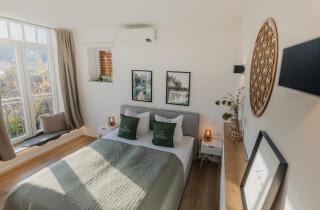 MAINTERRASSE Boardinghouse am Fluss klimatisierte Apartments mit 80qm Terrasse - 7