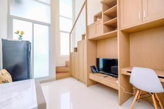 Gorgeous Studio Loft Apple 1 Condovilla Apartment By Travelio - Jakarta - 3