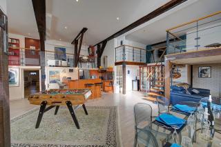 Loft atypique avec bowling pour 12 voyageurs, cabinet des curiosités - La Riche - 0