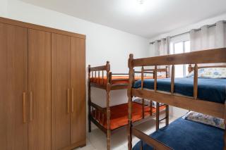 Apartamentos a 150 M DA PRAIA com SACADA, WI-FI, PISCINA, PORTARIA 24h, PLAYGROUND e vaga de GARAGEM - 5
