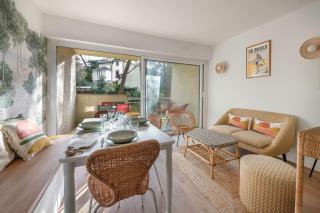 À 220m de la plage, appart avec terrasse pour 3 - 4
