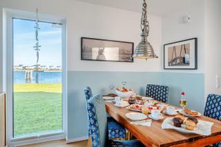 Ferienhaus Am MEER by Seeblick Ferien ORO, direkte Wasserlage,Sauna,Kamin - Olpenitz - 7
