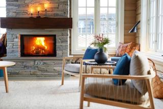 Spacious log cabin panoramic view and hot tub - Lii - 7