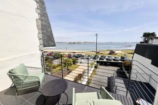 Villa d’architecte contemporaine - Vue mer 180 - Larmor-Plage - 8