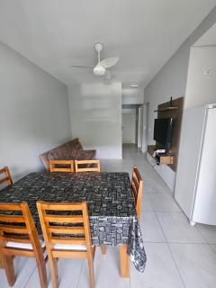 APTO CHURRASQUEIRA, Capitania Varam, Pitangueiras, piscina, 100 m da praia, 2 dormitórios, 2 vagas de garagem - Guarujá - 3