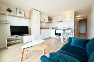 Superbe T2 Ultra cocooning - Vue mer 180 - Ploemeur - 7