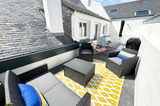 Grand appartement Cosy - Terrasse - 50m de l’océan - 8
