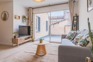 T3 Tropical avec parking gratuit, terrasse et wifi - Toulouse - 2