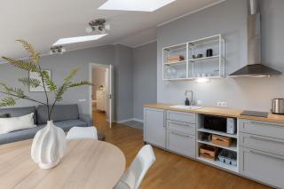 Cozy Top-Floor Apartment in Riga City Centre - Riga - 9