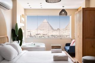 Jacuzzi Studio The Pyramids Free Airport Pickup Apt6 - Il Cairo - 7